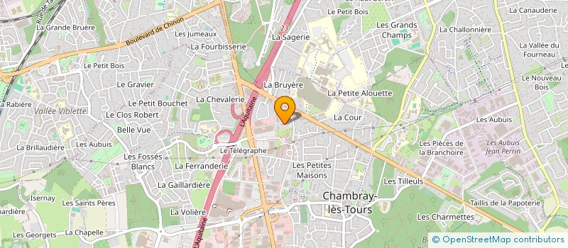 localisation de l'entreprise 912 470 705   CHAMBRAY LES TOURS