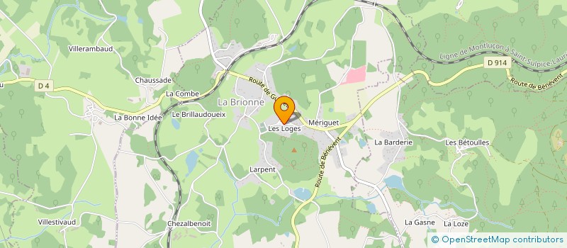 localisation de l'entreprise 912 475 464 à LA BRIONNE