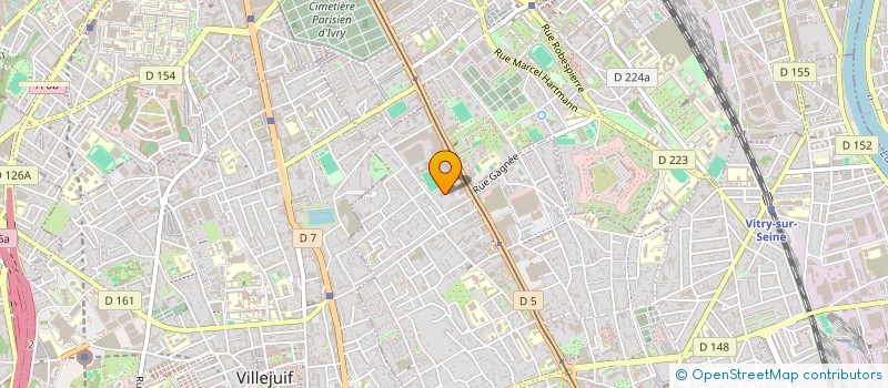 localisation de l'entreprise 912 480 175  à VITRY-SUR-SEINE