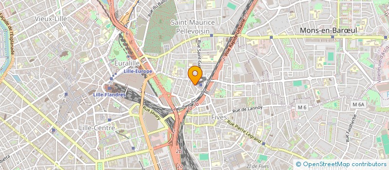 localisation de l'entreprise 912 489 887 à LILLE