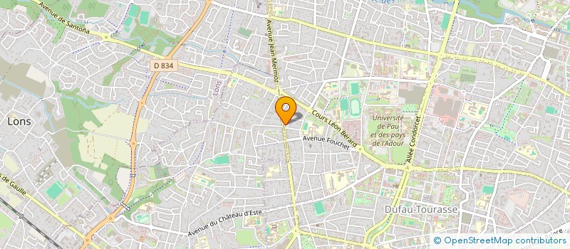 localisation de l'entreprise 912 511 714  à PAU