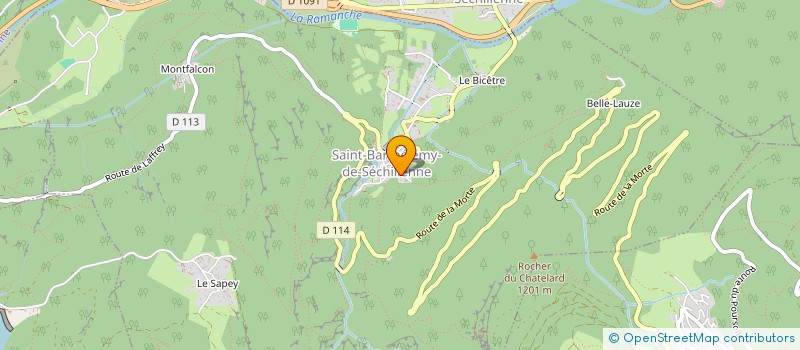 localisation de l'entreprise 912 512 969   SAINT-BARTHELEMY-DE-SECHILIENNE