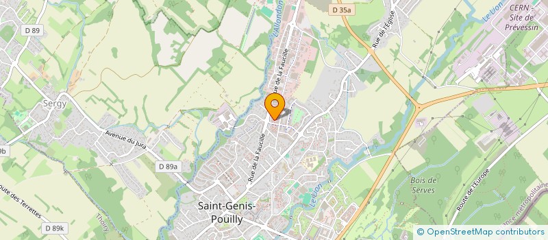 localisation de l'entreprise 912 514 981 à SAINT-GENIS-POUILLY