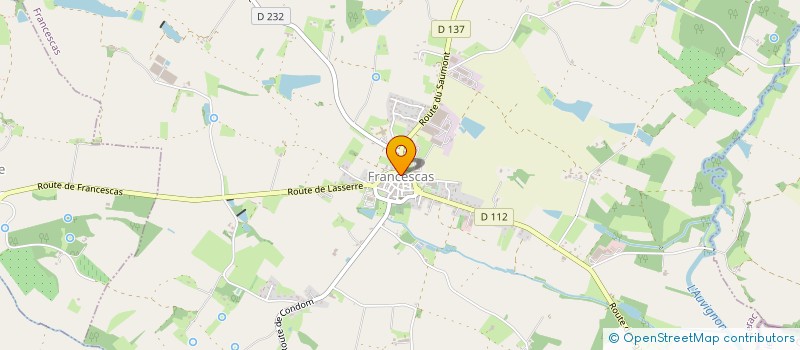 localisation de l'entreprise 912 538 097   FRANCESCAS