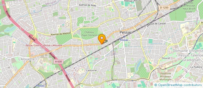 localisation de l'entreprise 912 541 307   BORDEAUX