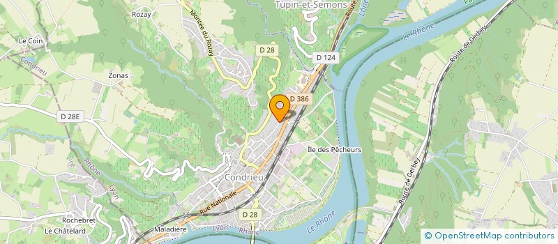 localisation de l'entreprise 912 546 769   CONDRIEU