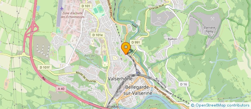 localisation de l'entreprise 912 564 804  à VALSERHONE