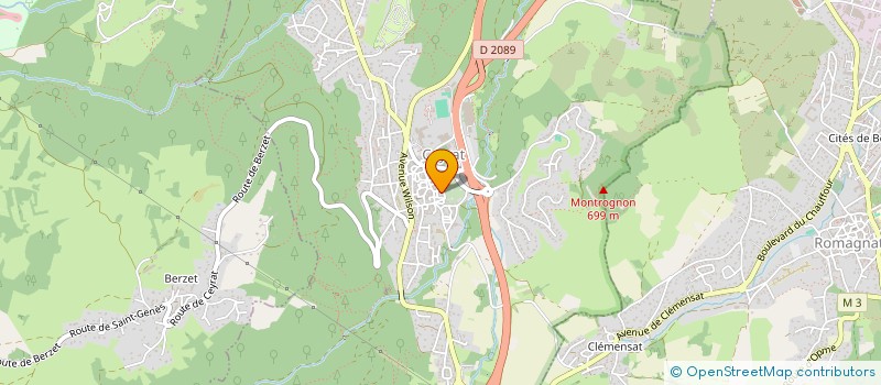 localisation de l'entreprise 912 578 705   CEYRAT