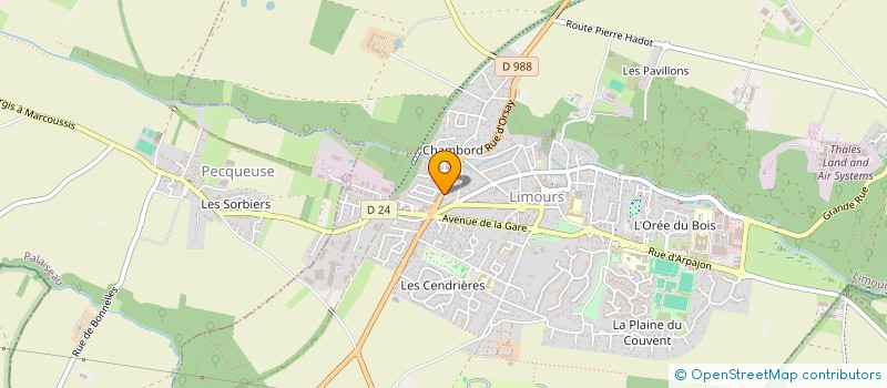 localisation de l'entreprise 912 596 418   LIMOURS