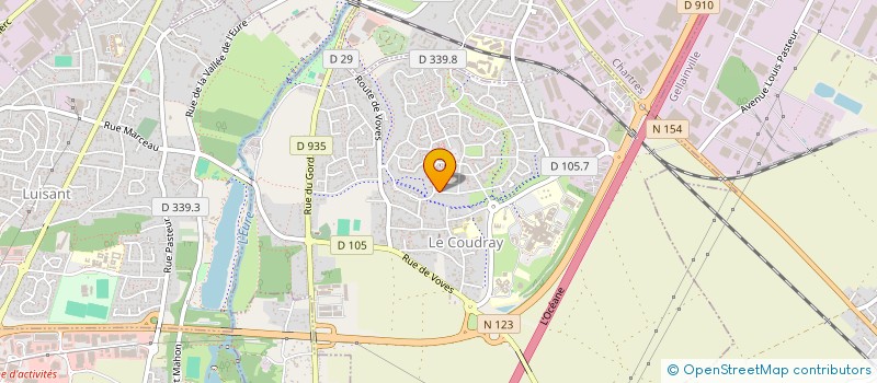localisation de l'entreprise 912 597 713 à LE COUDRAY