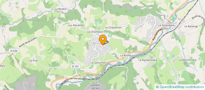 localisation de l'entreprise 912 600 111   BRUSSIEU