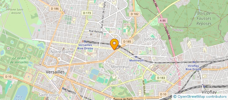 localisation de l'entreprise 912 604 675  à VERSAILLES