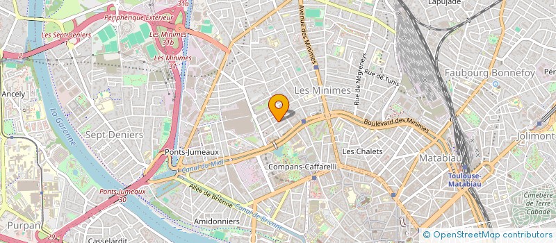 localisation de l'entreprise 912 613 411   MURET