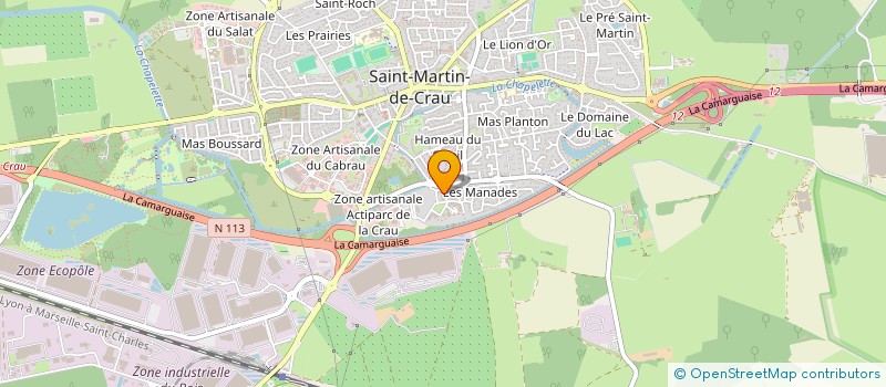 localisation de l'entreprise 912 621 414   SAINT-MARTIN-DE-CRAU
