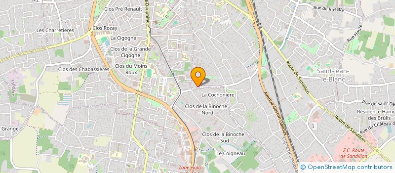 localisation de l'entreprise 912 623 428 à SAINT-JEAN-LE-BLANC