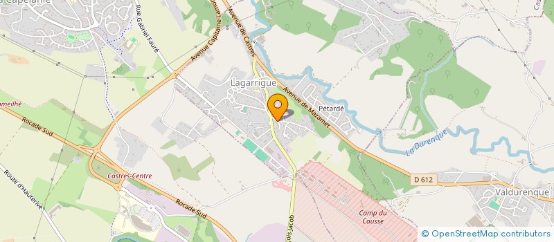 localisation de l'entreprise 912 627 247   LAGARRIGUE