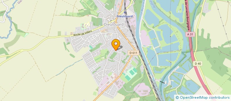 localisation de l'entreprise 912 633 849   DIEULOUARD