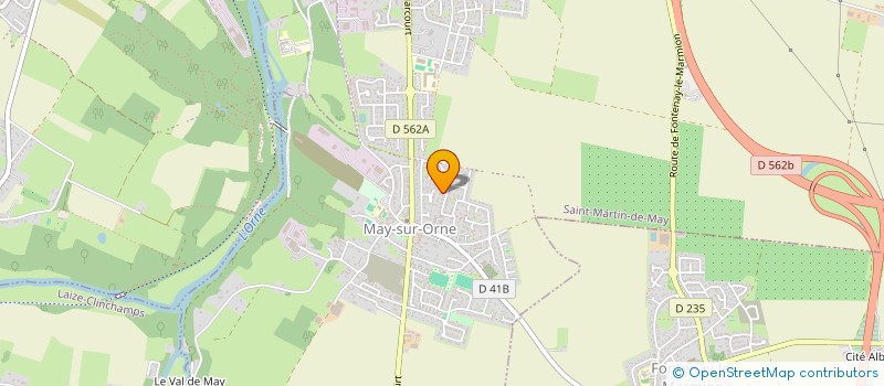 localisation de l'entreprise 912 635 398   SAINT-MARTIN-DE-MAY