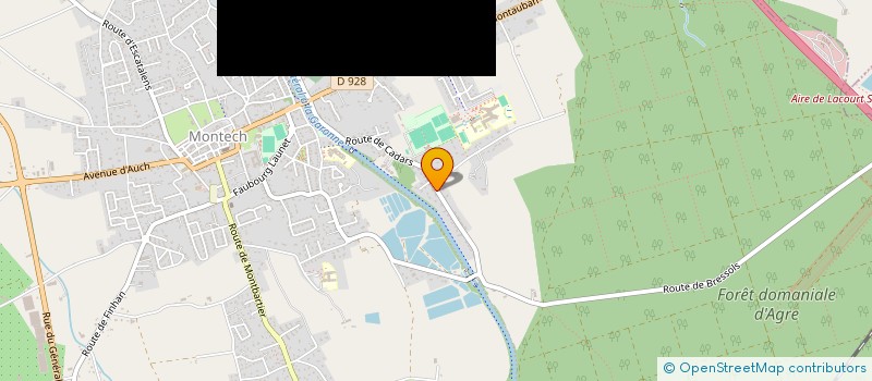 localisation de l'entreprise 912 636 685   MONTECH