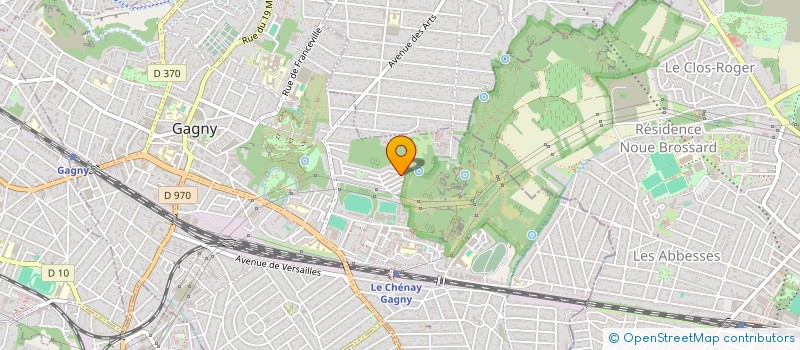 localisation de l'entreprise 912 654 316   GAGNY