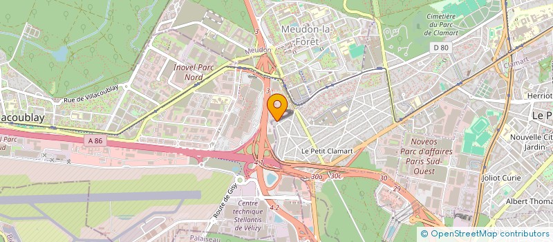localisation de l'entreprise 912 655 735   CLAMART