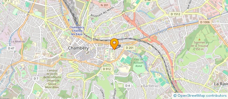 localisation de l'entreprise 912 658 002   CHAMBERY