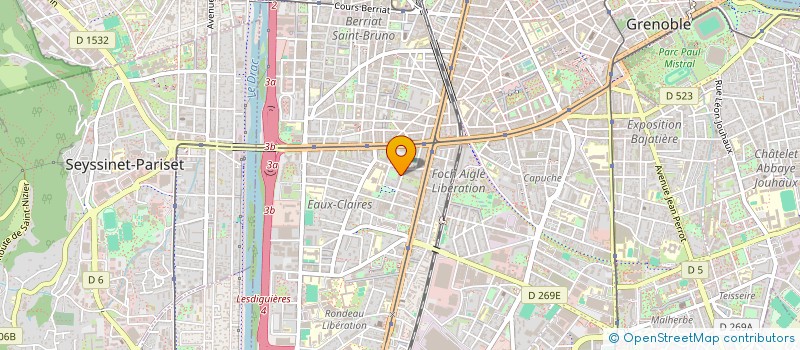 localisation de l'entreprise 912 665 262   LA TRONCHE