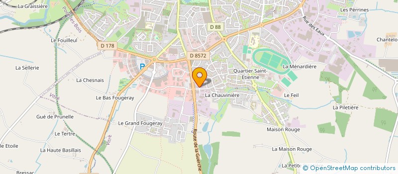 localisation de l'entreprise 912 666 492   VITRE