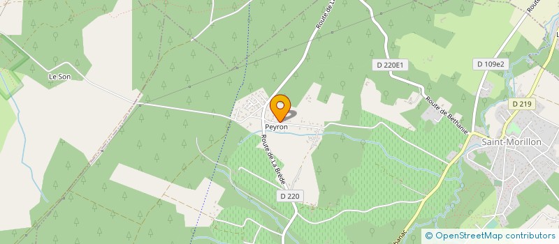 localisation de l'entreprise 912 670 916   SAINT-MORILLON