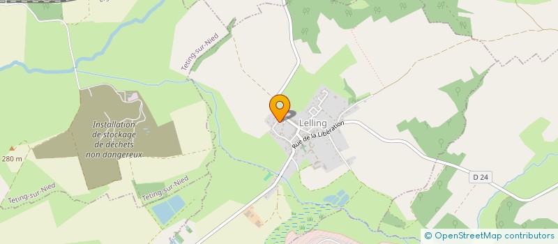 localisation de l'entreprise 912 696 507   LELLING