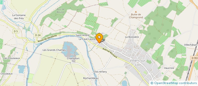 localisation de l'entreprise 912 708 039   VILLIERS-SUR-LOIR