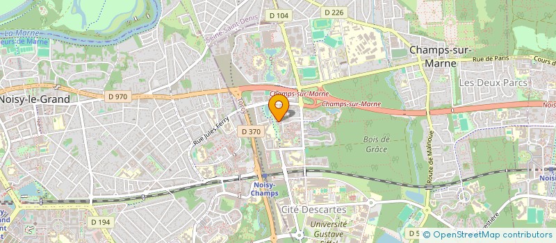 localisation de l'entreprise 912 708 237   CHAMPS-SUR-MARNE