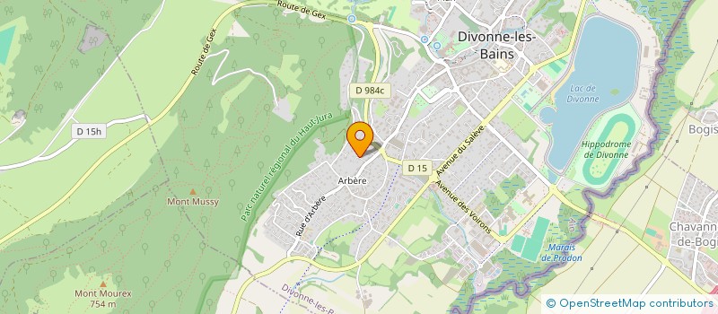 localisation de l'entreprise 912 709 482   GEX