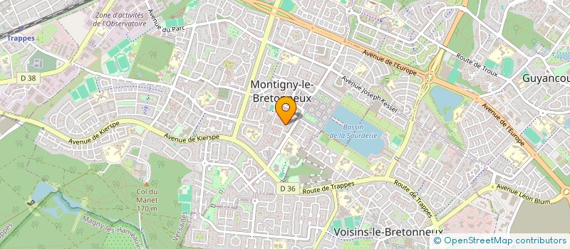 localisation de l'entreprise 912 710 282   MONTIGNY LE BRETONNEUX