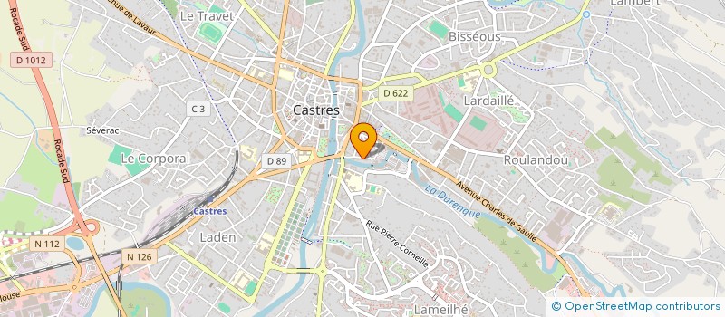 localisation de l'entreprise 912 711 496   CASTRES