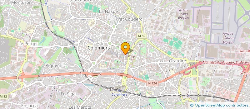 localisation de l'entreprise 912 711 892 à COLOMIERS