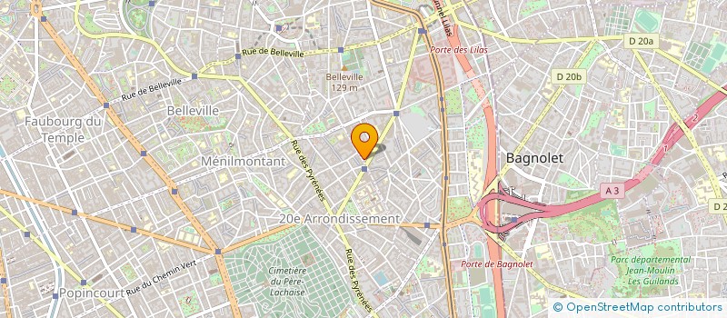 localisation de l'entreprise 912 726 882   PARIS