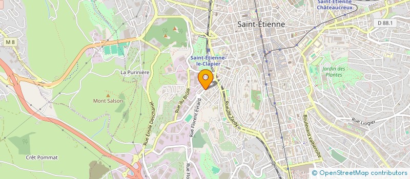 localisation de l'entreprise 912 728 888   SAINT-ETIENNE