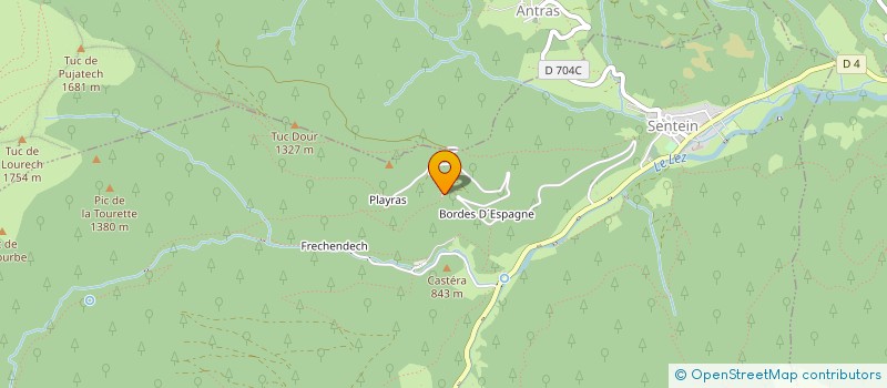 localisation de l'entreprise 912 730 892 à SENTEIN