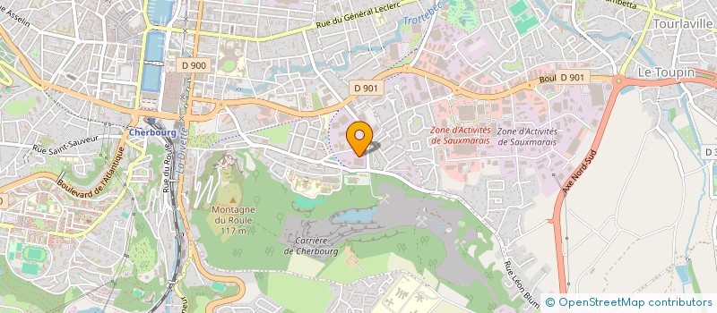 localisation de l'entreprise 912 731 361   CHERBOURG-EN-COTENTIN