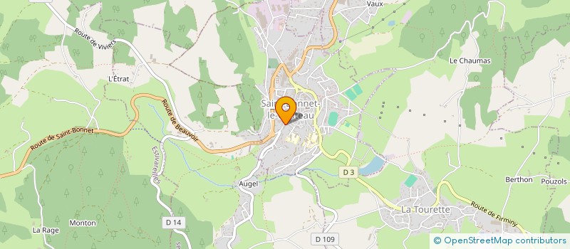 localisation de l'entreprise 912 733 789   MONTBRISON