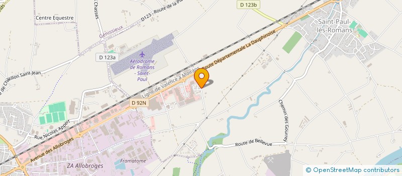 localisation de l'entreprise 912 747 698   SAINT-PAUL-LES-ROMANS