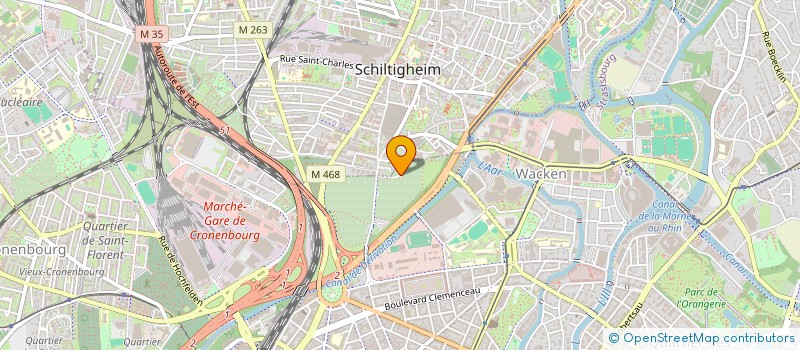 localisation de l'entreprise 912 760 170 à STRASBOURG