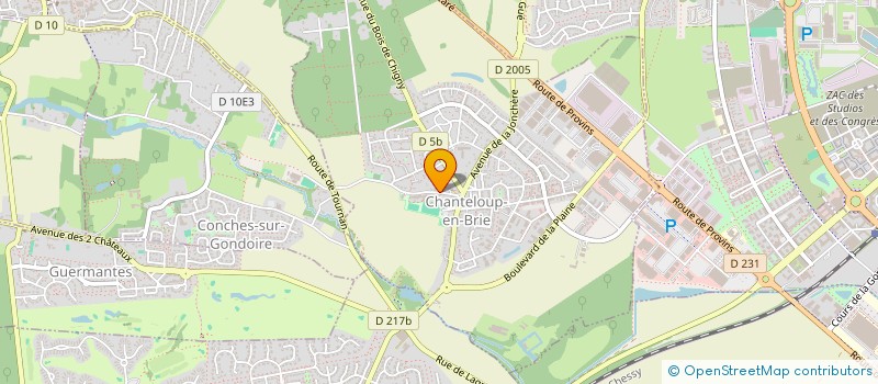 localisation de l'entreprise 912 770 153   CHANTELOUP-EN-BRIE