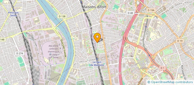 localisation de l'entreprise 912 771 003 à MAISONS-ALFORT