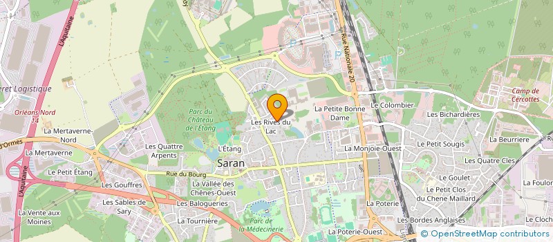 localisation de l'entreprise 912 781 663 à SARAN