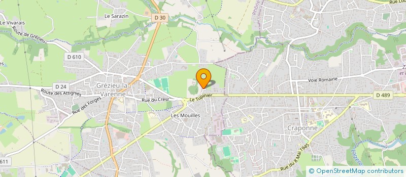 localisation de l'entreprise 912 797 313   GREZIEU-LA-VARENNE