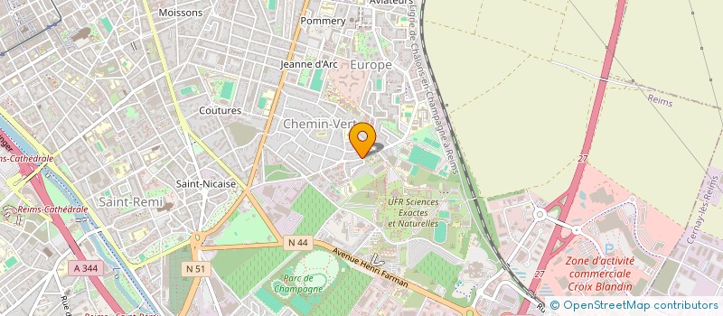 localisation de l'entreprise 912 820 818   REIMS