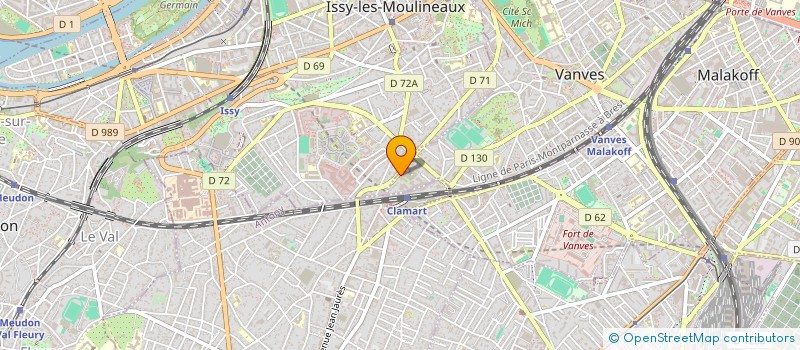 localisation de l'entreprise 912 826 302 à CLAMART