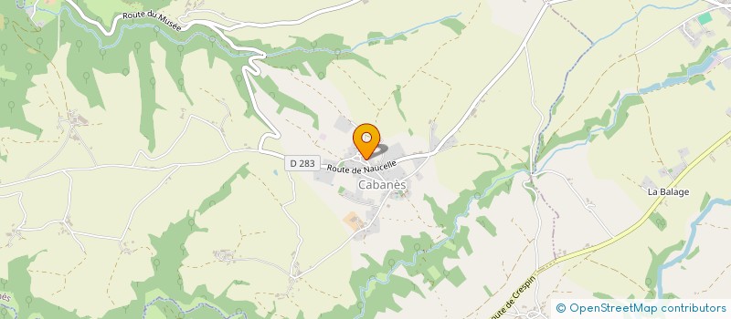 localisation de l'entreprise 912 831 534   CABANES